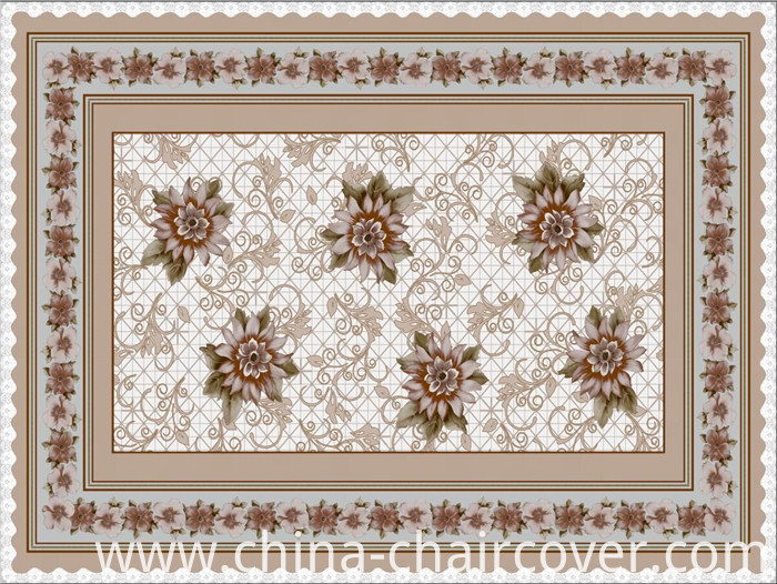 Wholesale China Factory High Quality All in One Independent Design (TZ-0005) Printed Transparent Tablecloth 140*180cm